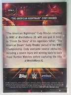 WWE 2026 Topps Chrome Cosmic | Planetary Parallel Mercury Refractor | PPM-1 | Cody Rhodes