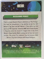 WWE 2026 Topps Chrome Cosmic | Purple Nebula Refractor | #52 | Roxanne Perez | #109/150