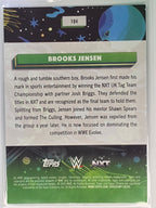 WWE 2026 Topps Chrome Cosmic | Green Pulsar Refractor | #104 | Brooks Jensen | #26/99