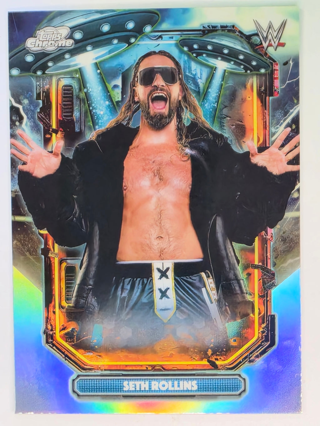 WWE 2026 Topps Chrome Cosmic | Extraterrestrial Talent | ET-3 | Seth Rollins