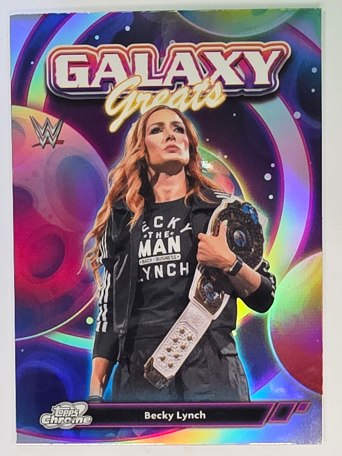 WWE 2026 Topps Chrome Cosmic | Galaxy Greats | GG-22 | Becky Lynch