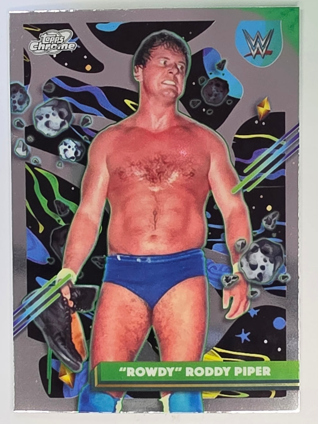 WWE 2026 Topps Chrome Cosmic | Base | #9 | Rowdy Roddy Piper