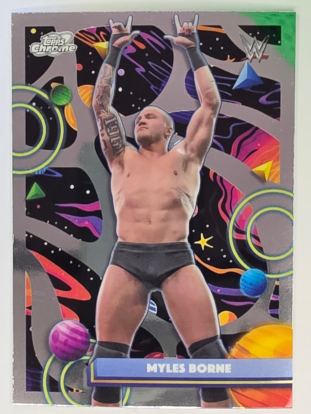 WWE 2026 Topps Chrome Cosmic | Base | #36 | Myles Borne