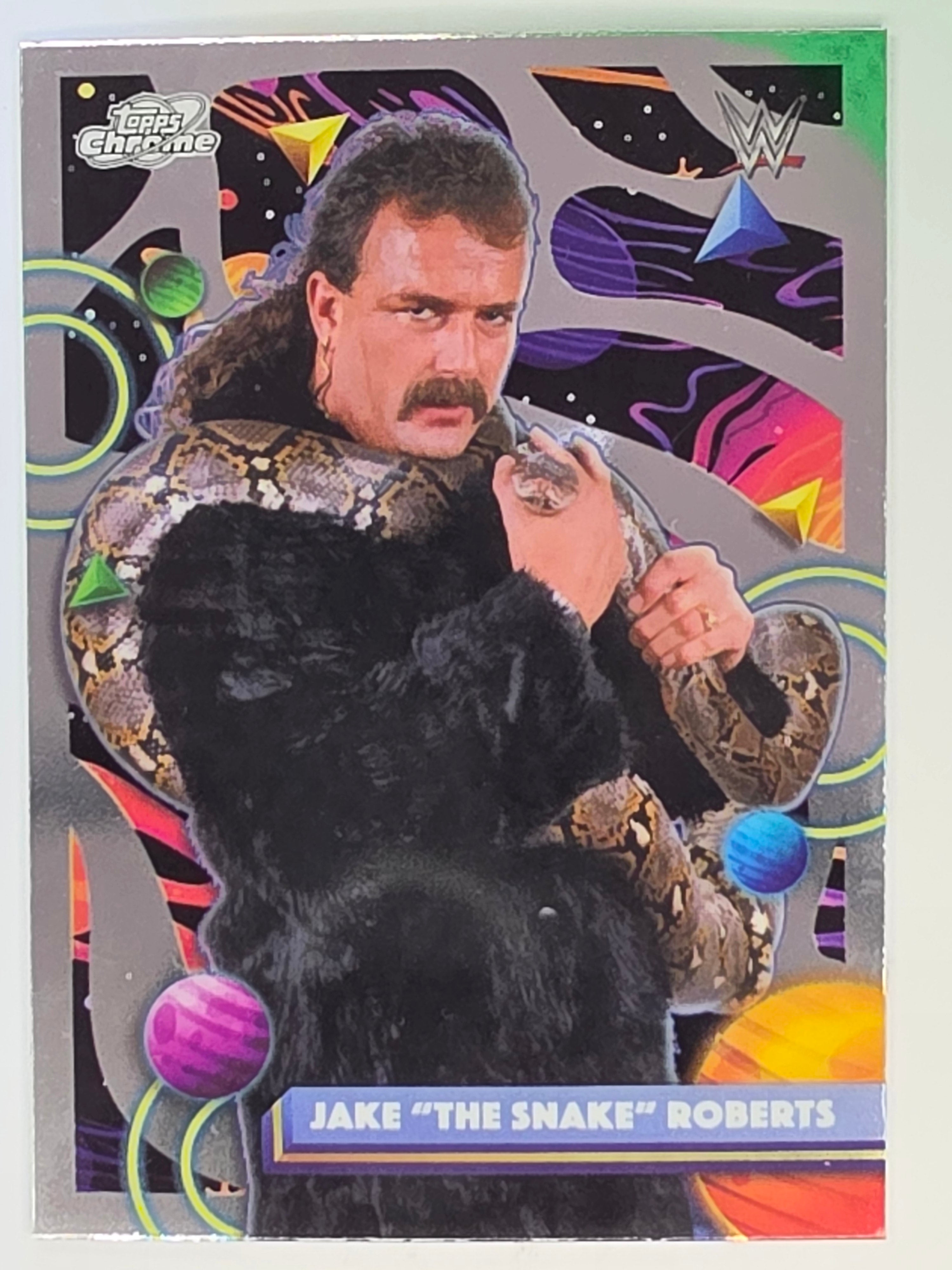 WWE 2026 Topps Chrome Cosmic | Base | #61 | Jake the Snake Roberts