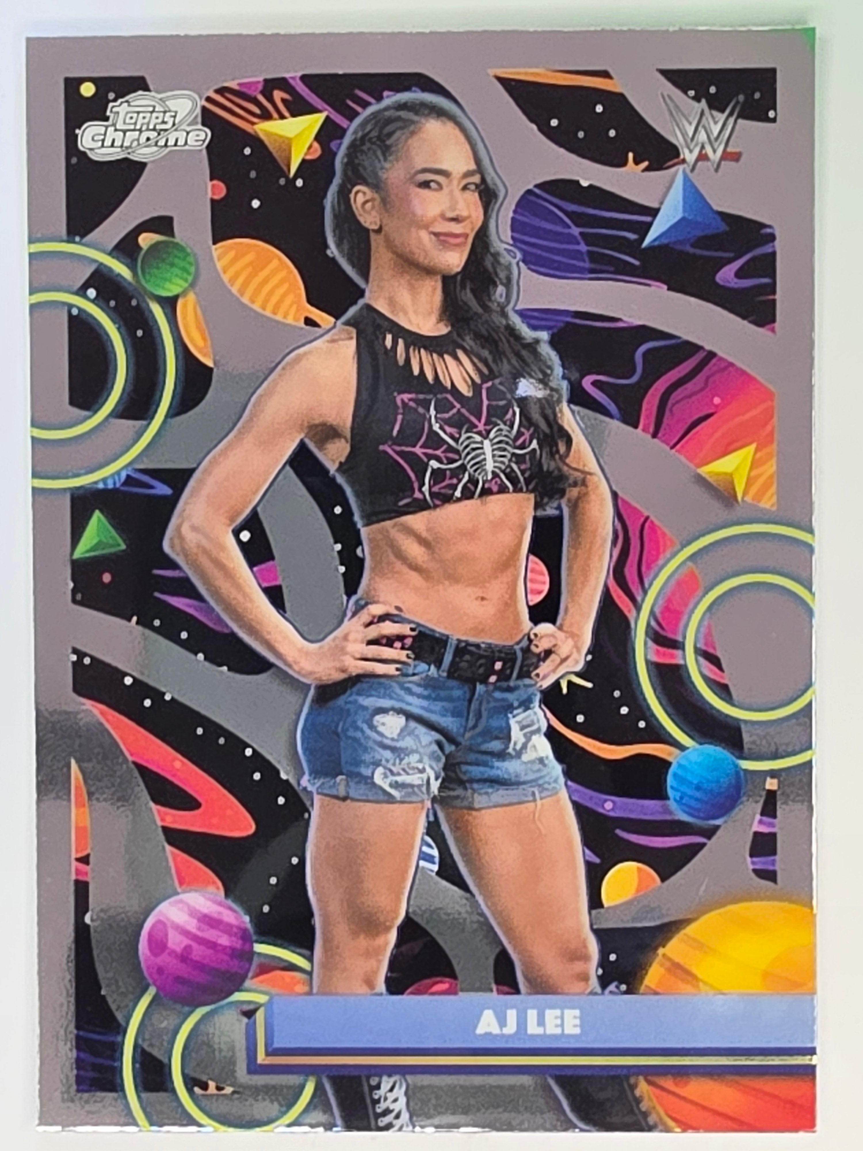 WWE 2026 Topps Chrome Cosmic | Base | #66 | AJ Lee