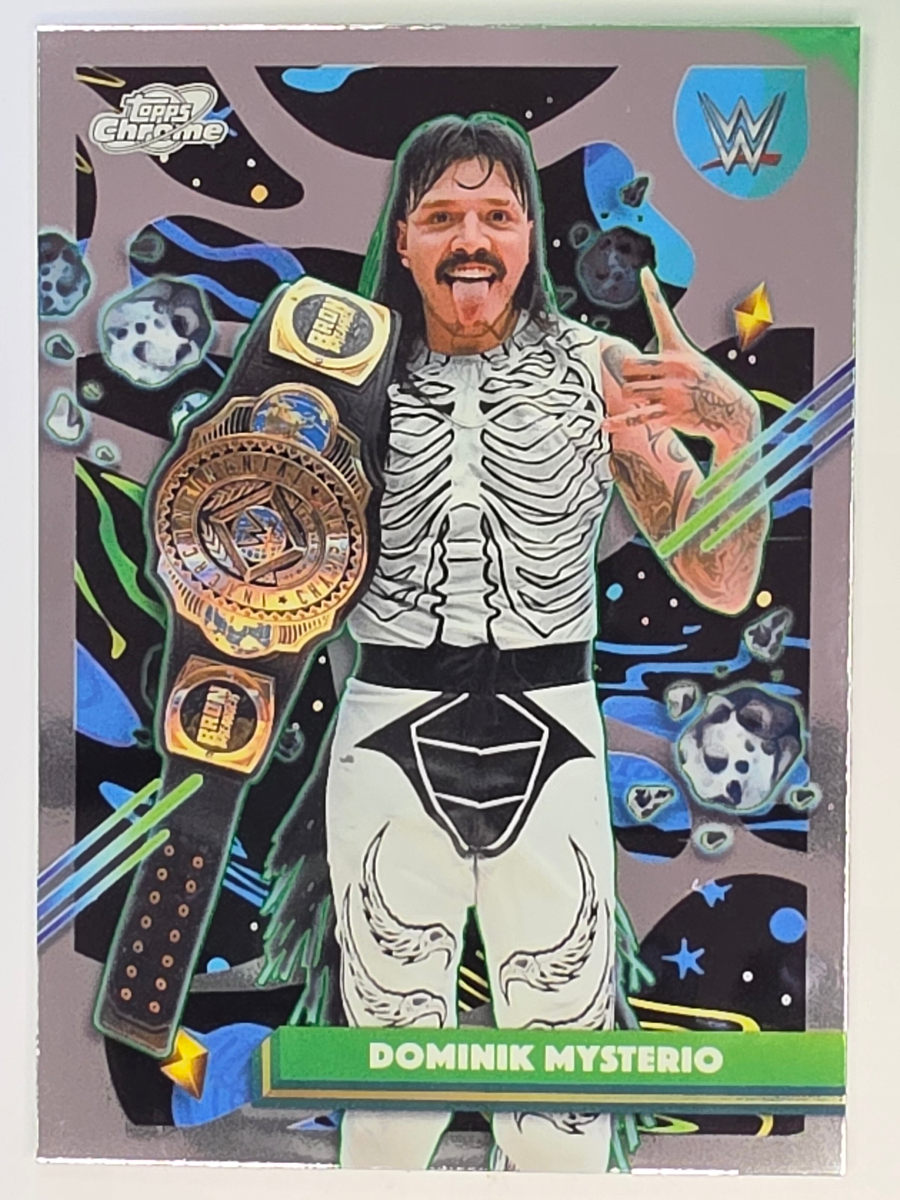 WWE 2026 Topps Chrome Cosmic | Base | #70 | Dominik Mysterio