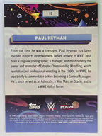 WWE 2026 Topps Chrome Cosmic | Base | #82 | Paul Heyman