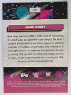 WWE 2026 Topps Chrome Cosmic | Base | #101 | Mark Henry