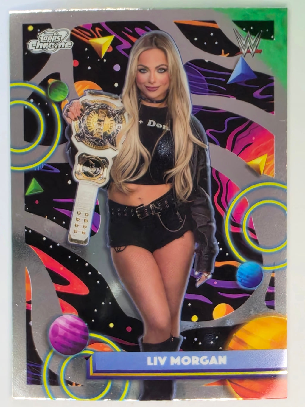 WWE 2026 Topps Chrome Cosmic | Base | #115 | Liv Morgan
