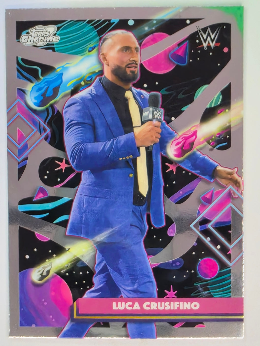 WWE 2026 Topps Chrome Cosmic | Base | #116 | Luca Crusifino