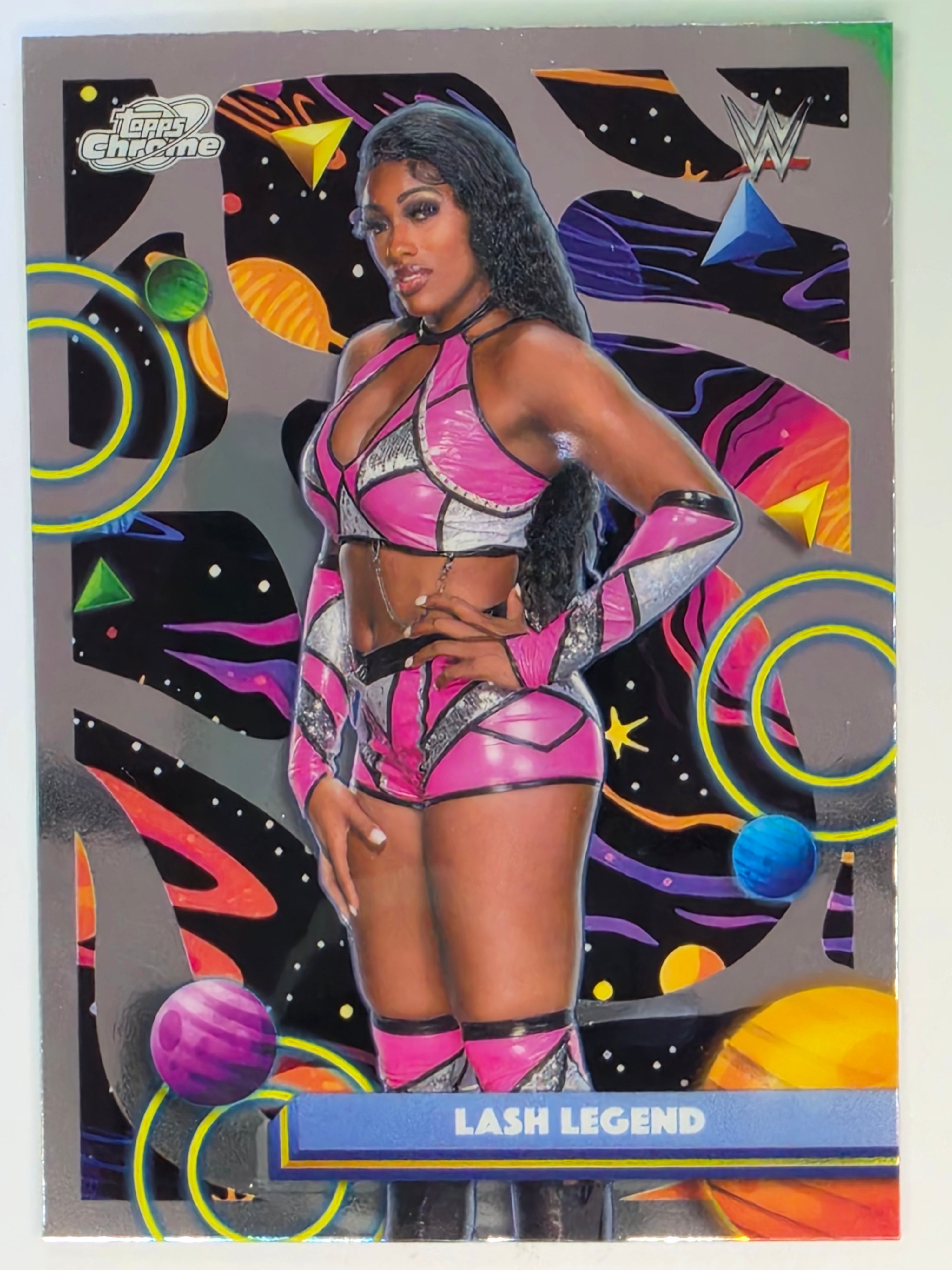 WWE 2026 Topps Chrome Cosmic | Base | #133 | Lash Legend