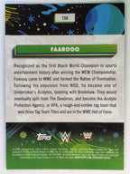 WWE 2026 Topps Chrome Cosmic | Base | #158 | Faarooq