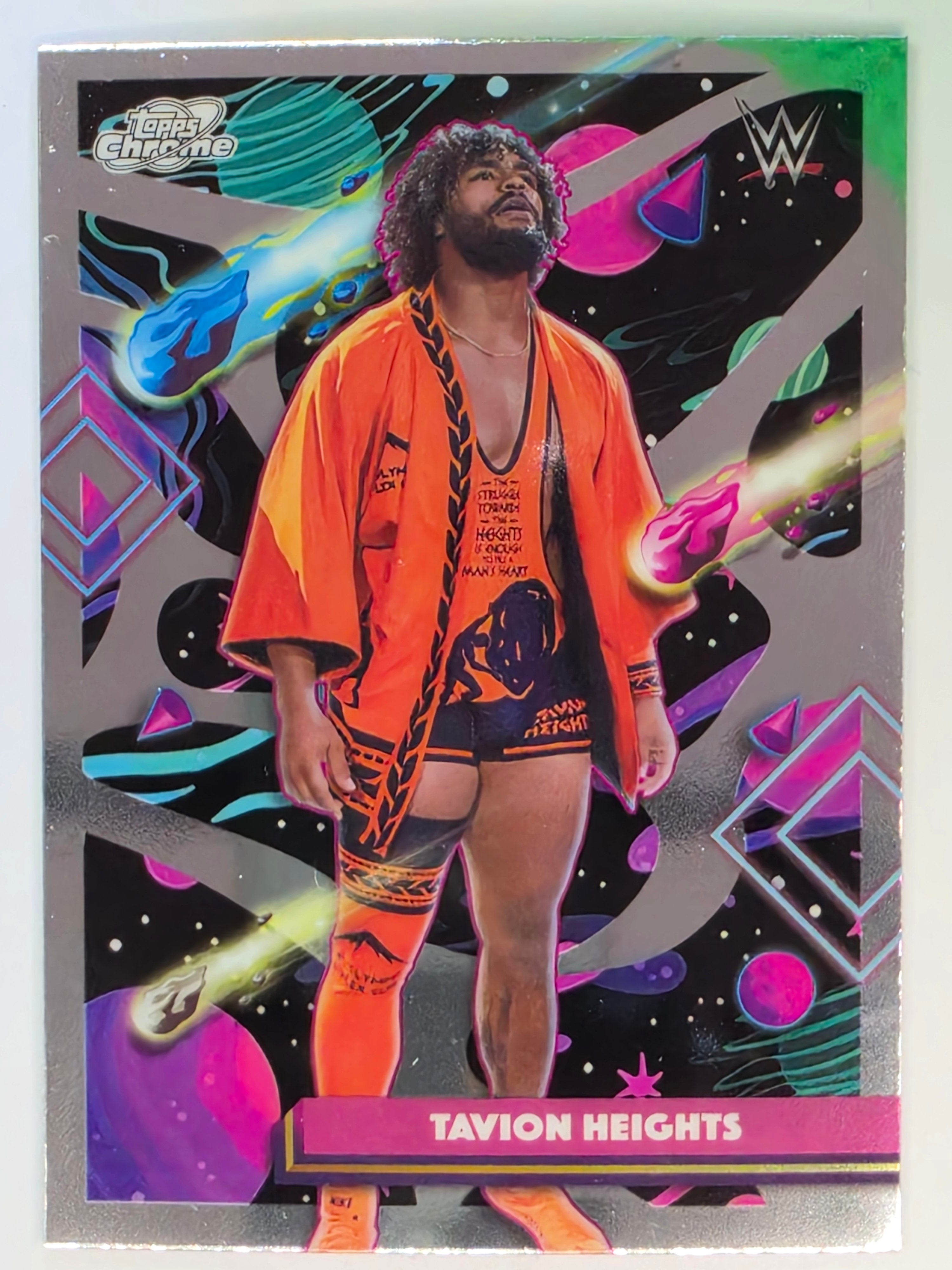 WWE 2026 Topps Chrome Cosmic | Base | #170 | Tavion Heights