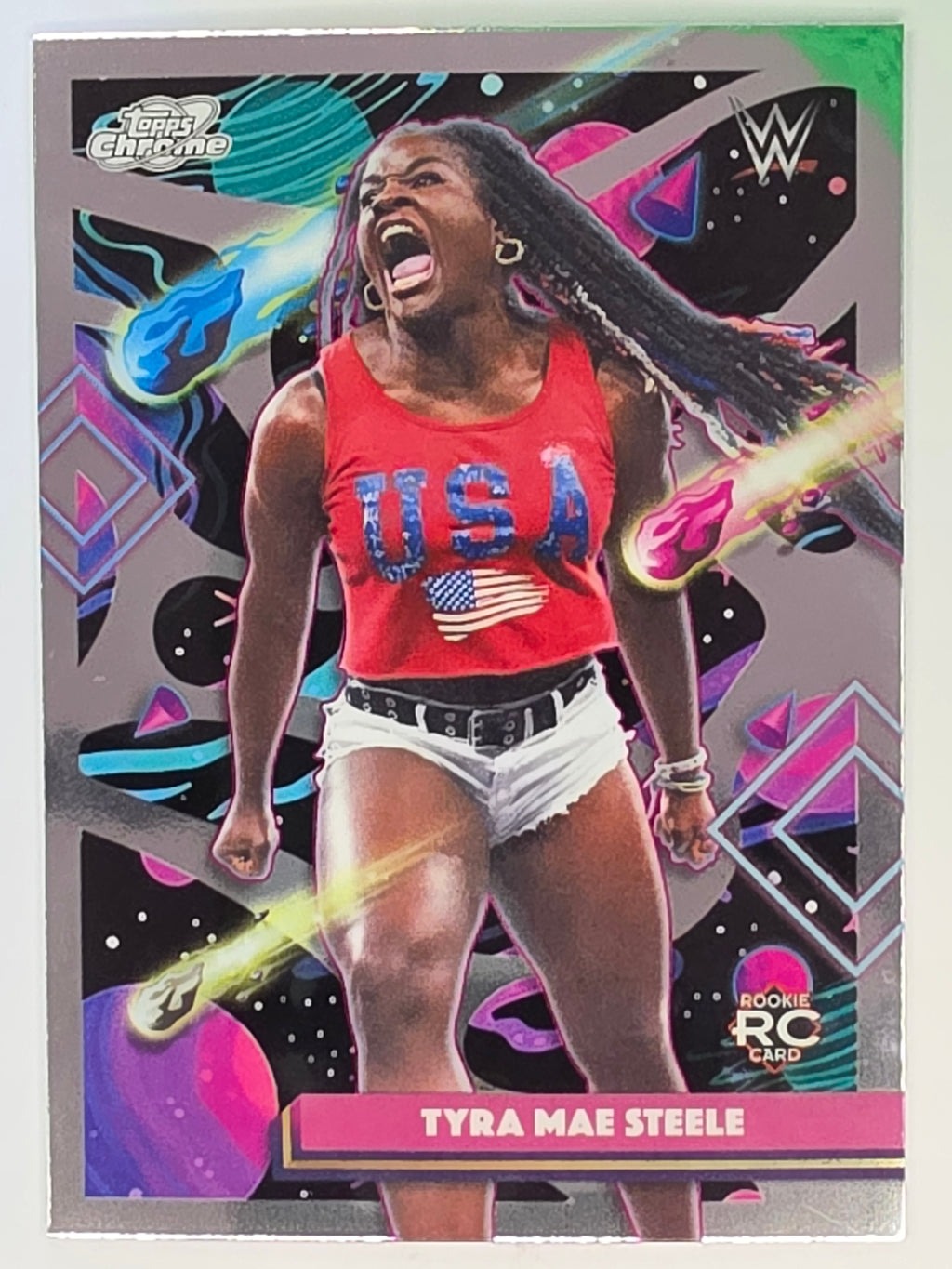 WWE 2026 Topps Chrome Cosmic | Base | #172 | Tyra Mae Steele