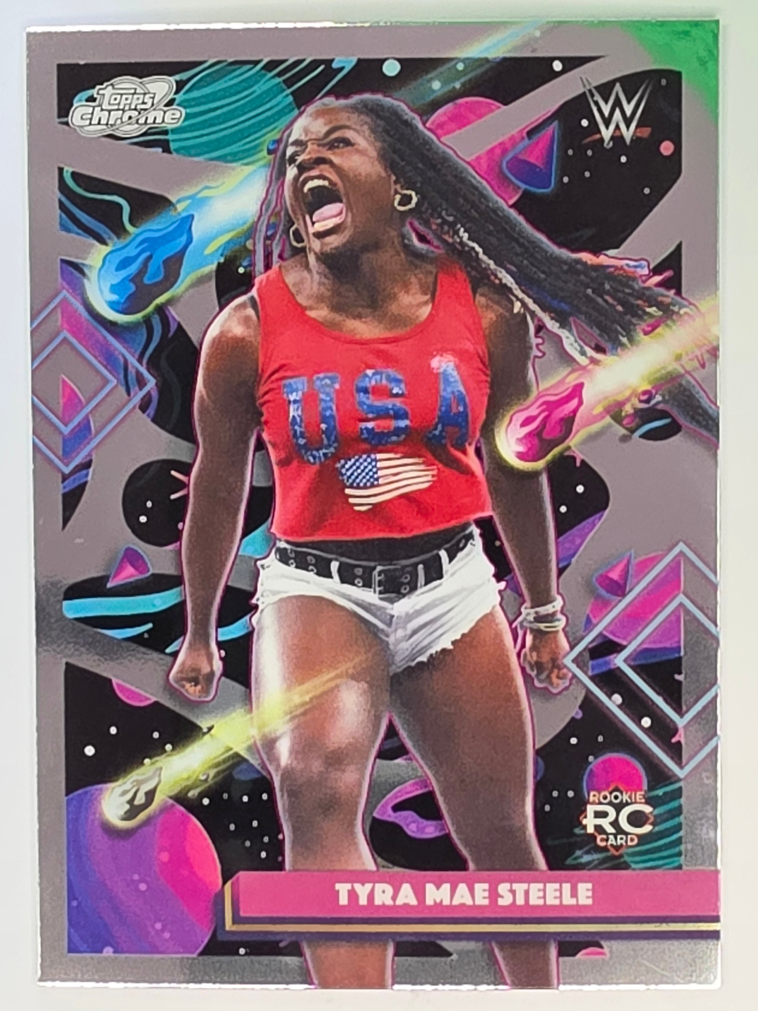WWE 2026 Topps Chrome Cosmic | Base | #172 | Tyra Mae Steele
