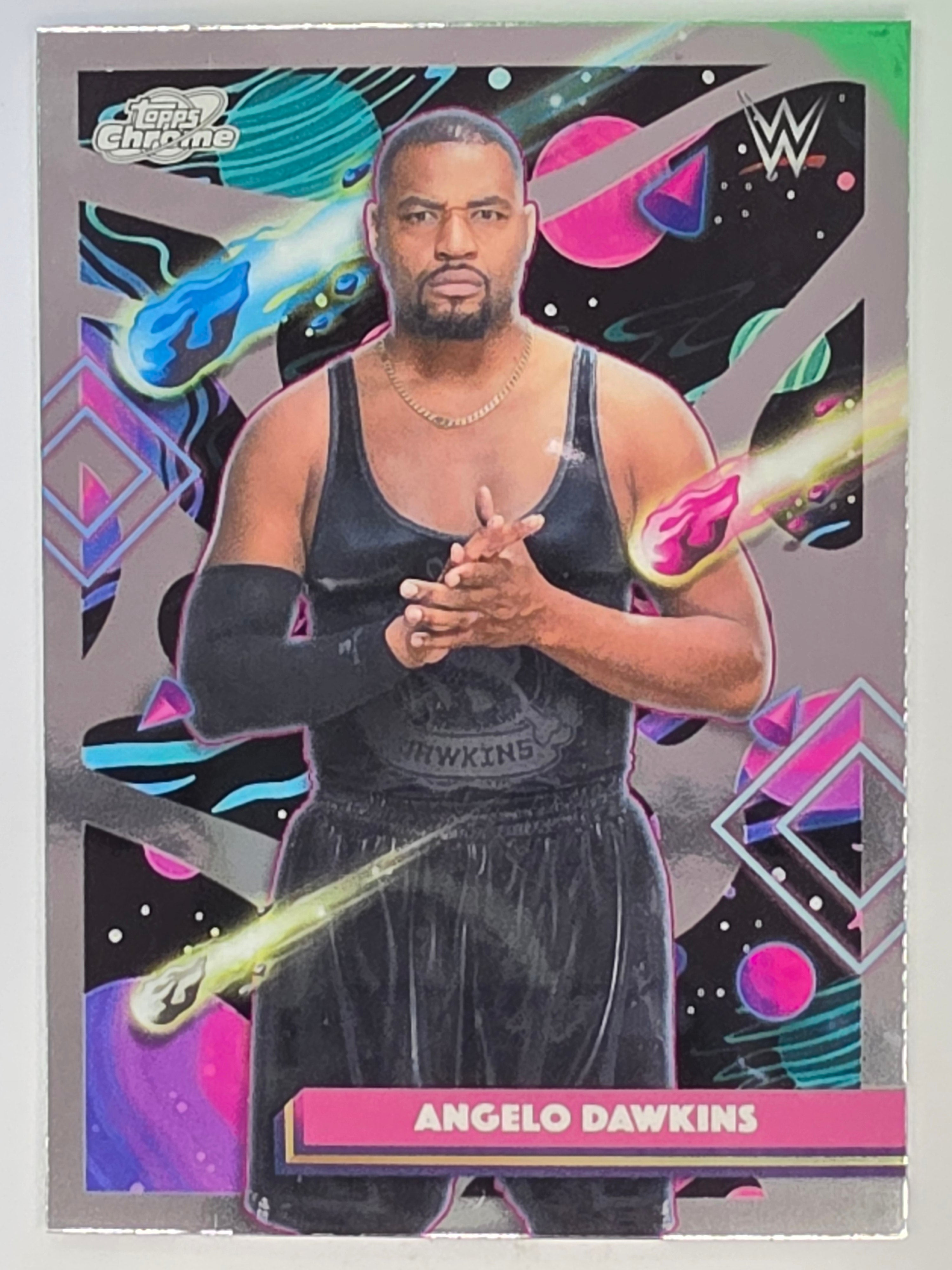 WWE 2026 Topps Chrome Cosmic | Base | #179 | Angelo Dawkins