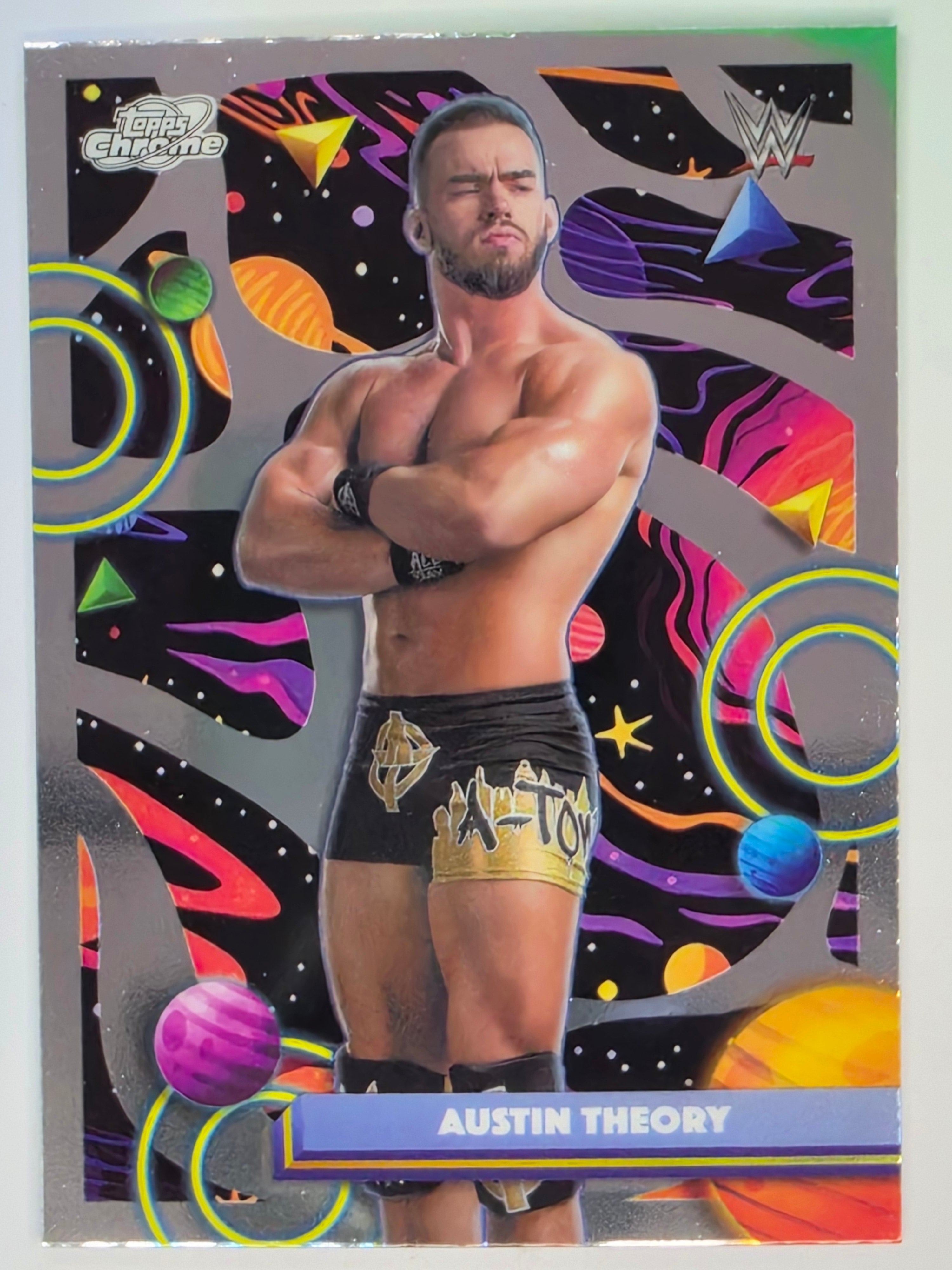 WWE 2026 Topps Chrome Cosmic | Base | #188 | Austin Theory