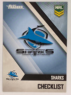 NRL 2017 Traders | Base Card #031 | Sharks Checklist | Cronulla-Sutherland Sharks