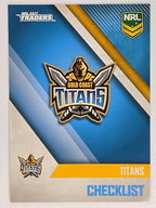 NRL 2017 Traders | Base Card #041 | Titans Checklist | Gold Coast Titans
