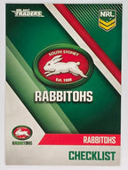NRL 2017 Traders | Base Card #111 | Rabbitohs Checklist | South Sydney Rabbitohs