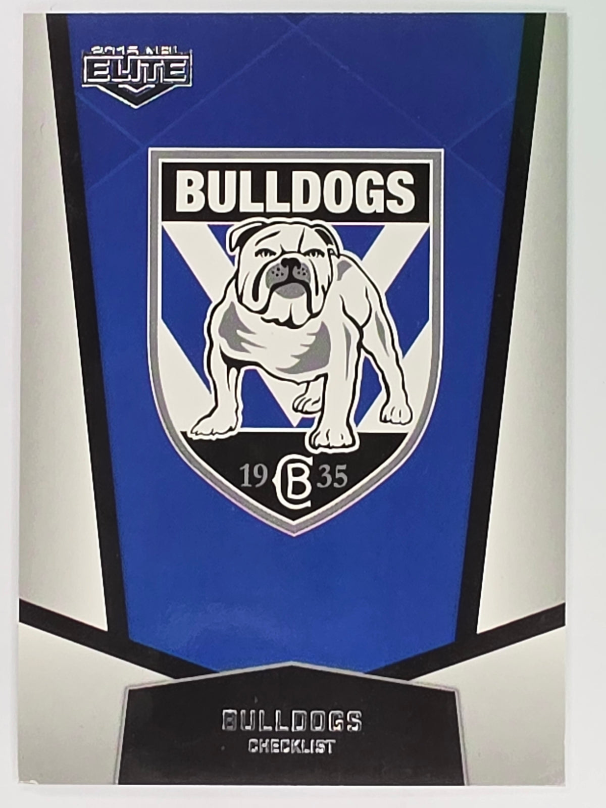 NRL 2015 Elite | Base Card #030 | Canterbury Bankstown Bulldogs Checklist