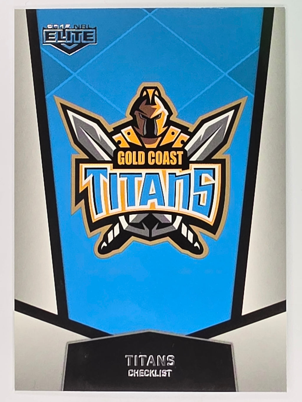 NRL 2015 Elite | Base Card #050 | Gold Coast Titans Checklist