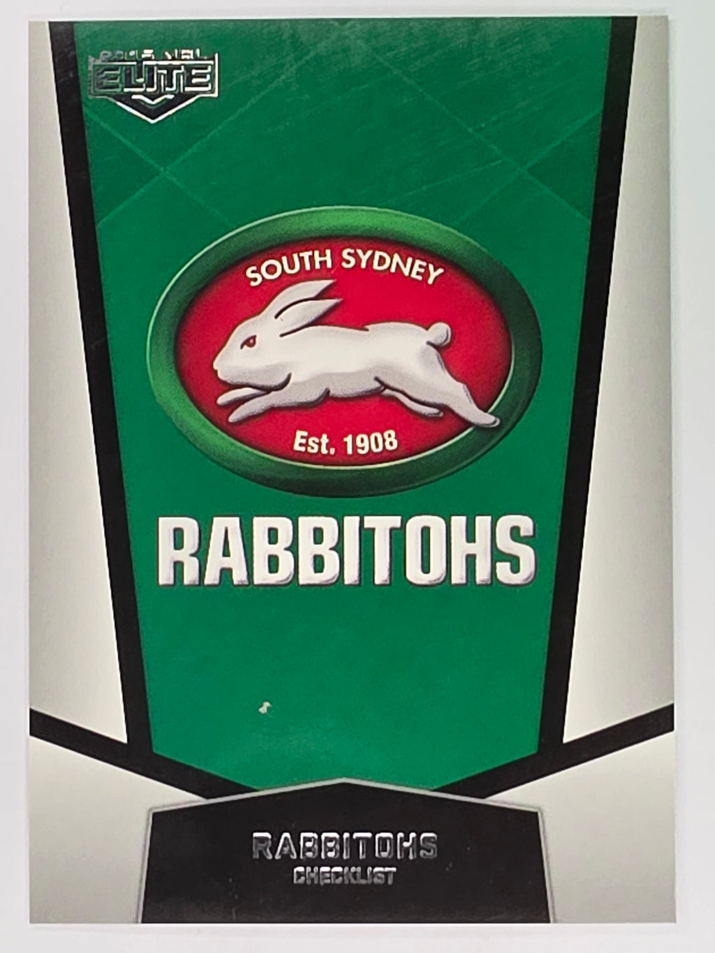NRL 2015 Elite | Base Card #120 | South Sydney Rabbitohs Checklist