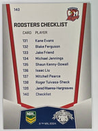NRL 2015 Elite | Base Card #140 | Sydney Roosters Checklist