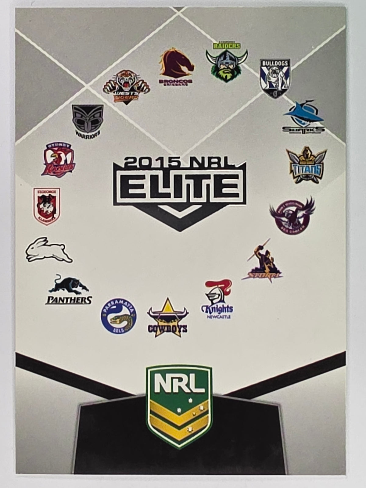 NRL 2015 Elite | Base Card #161 | Header Card