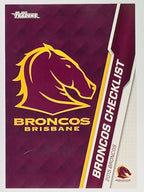 NRL 2015 Traders | Base Card #010 | Brisbane Broncos Checklist