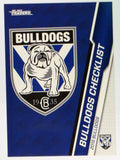 NRL 2015 Traders | Base Card #020 | Canterbury Bankstown Bulldogs Checklist