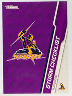 NRL 2015 Traders | Base Card #070 | Melbourne Storm Checklist