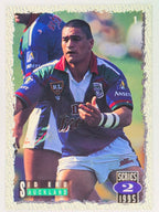 NRL 1995 Dynamic Series 2 | Base Card #001 | Sid Eru | Auckland Warriors