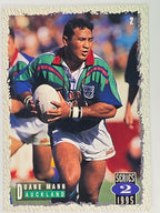 NRL 1995 Dynamic Series 2 | Base Card #002 | Duane Mann | Auckland Warriors
