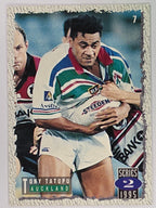 NRL 1995 Dynamic Series 2 | Base Card #007 | Tony Tatupu | Auckland Warriors