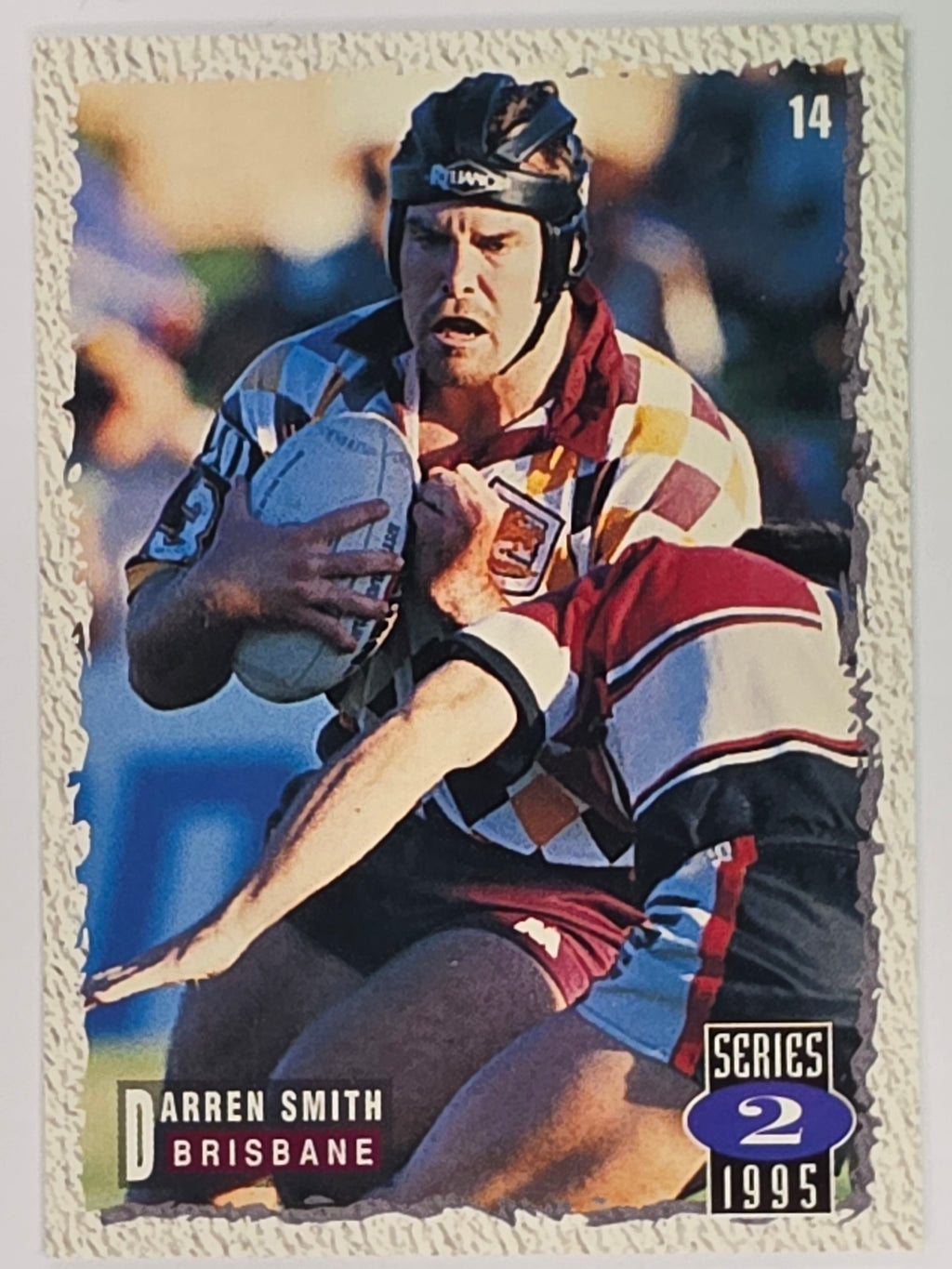 NRL 1995 Dynamic Series 2 | Base Card #014 | Darren Smith | Brisbane Broncos
