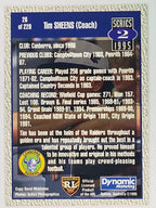 NRL 1995 Dynamic Series 2 | Base Card #026 | Tim Sheens | Canberra Raiders