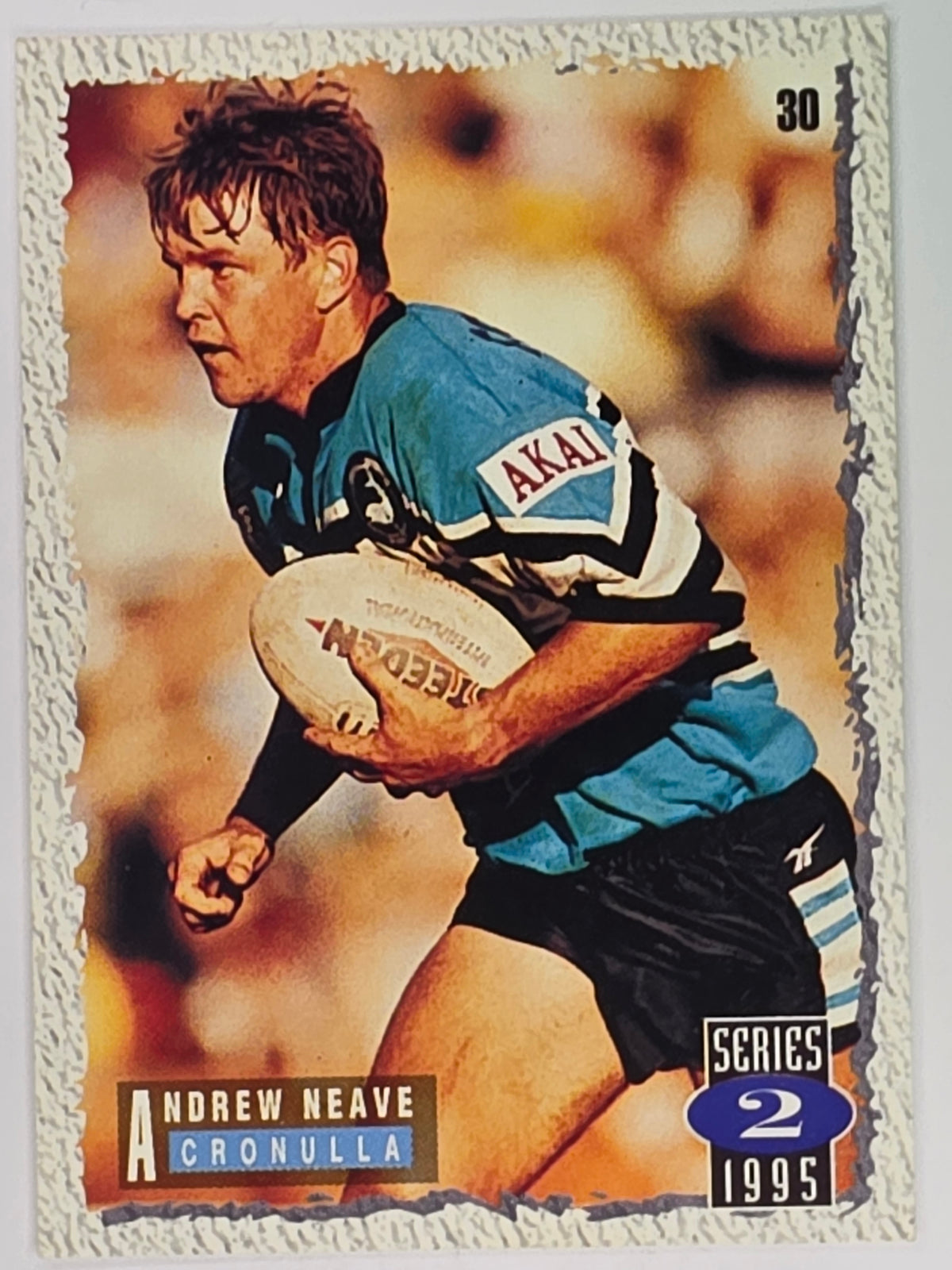 NRL 1995 Dynamic Series 2 | Base Card #030 | Andrew Neave | Cronulla Sharks