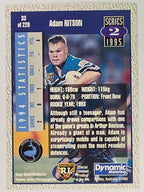 NRL 1995 Dynamic Series 2 | Base Card #033 | Adam Ritson | Cronulla Sharks