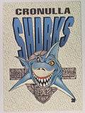 NRL 1995 Dynamic Series 2 | Base Card #036 | Cronulla Sharks Logo