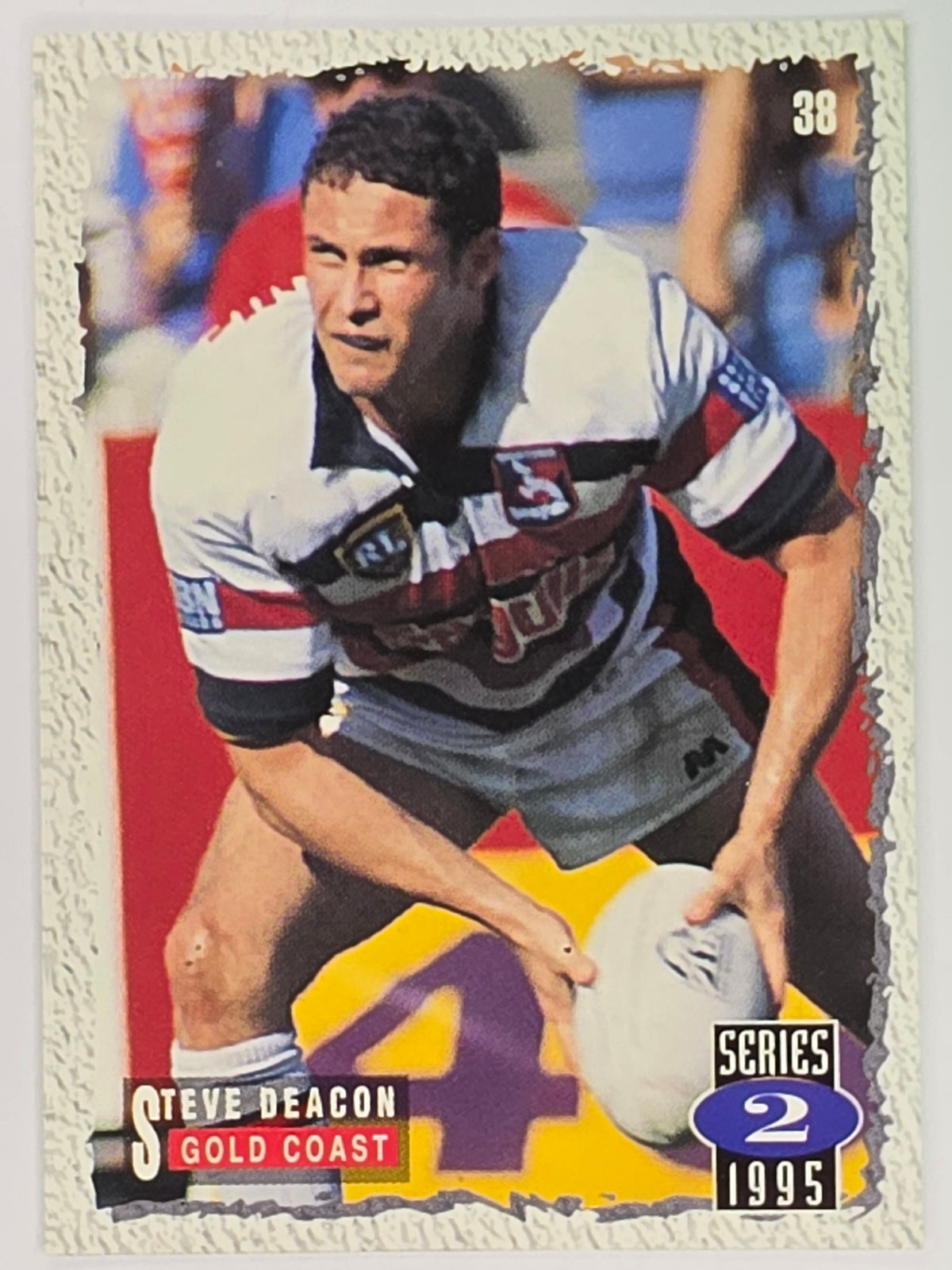 NRL 1995 Dynamic Series 2 | Base Card #038 | Steve Deacon | Gold Coast Seagulls