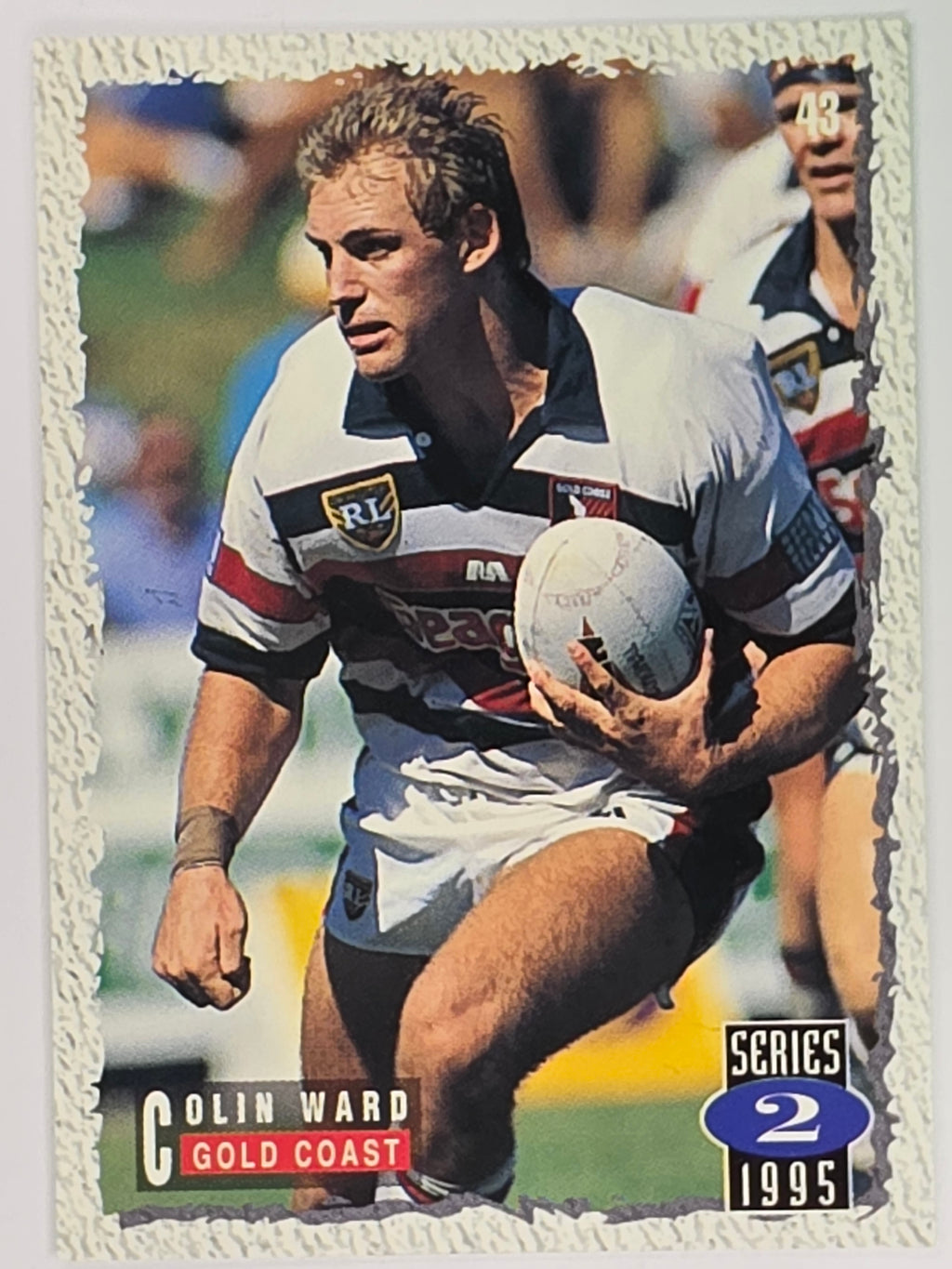 NRL 1995 Dynamic Series 2 | Base Card #043 | Colin Ward | Gold Coast Seagulls