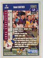 NRL 1995 Dynamic Series 2 | Base Card #057 | Daniel Gartner | Manly Warringah Sea Eagles