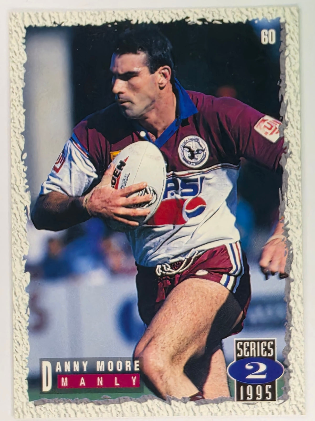 NRL 1995 Dynamic Series 2 | Base Card #060 | Danny Moore | Manly Warringah Sea Eagles