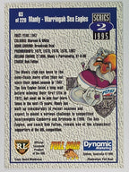 NRL 1995 Dynamic Series 2 | Base Card #063 | Manly Warringah Sea Eagles Logo