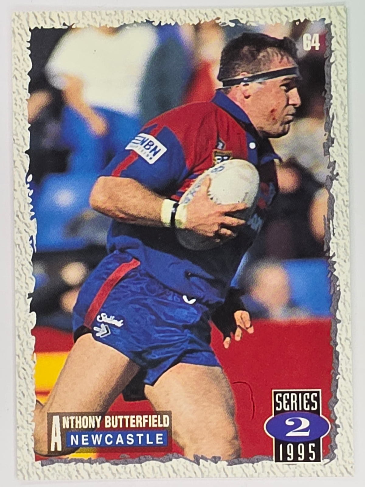 NRL 1995 Dynamic Series 2 | Base Card #064 | Anthony Butterfield | Newcastle Knights