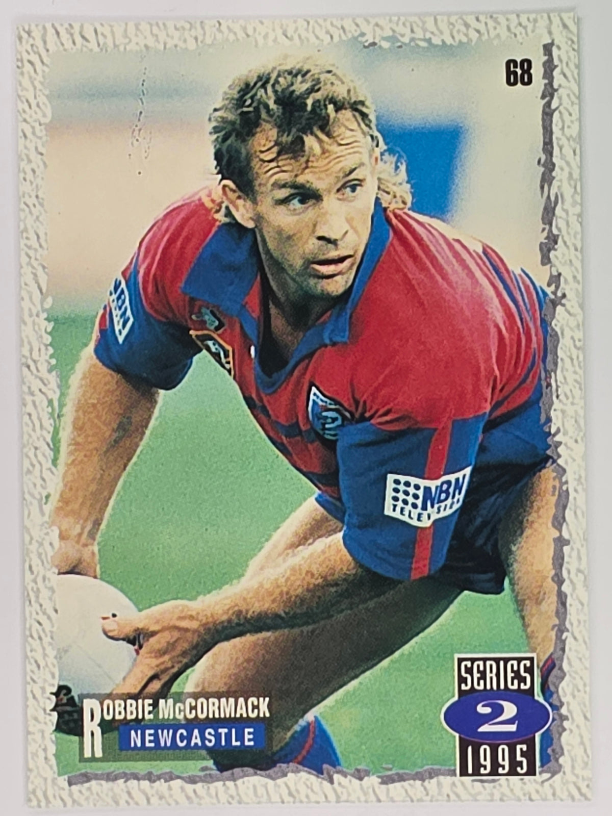 NRL 1995 Dynamic Series 2 | Base Card #068 | Robbie McCormack | Newcastle Knights