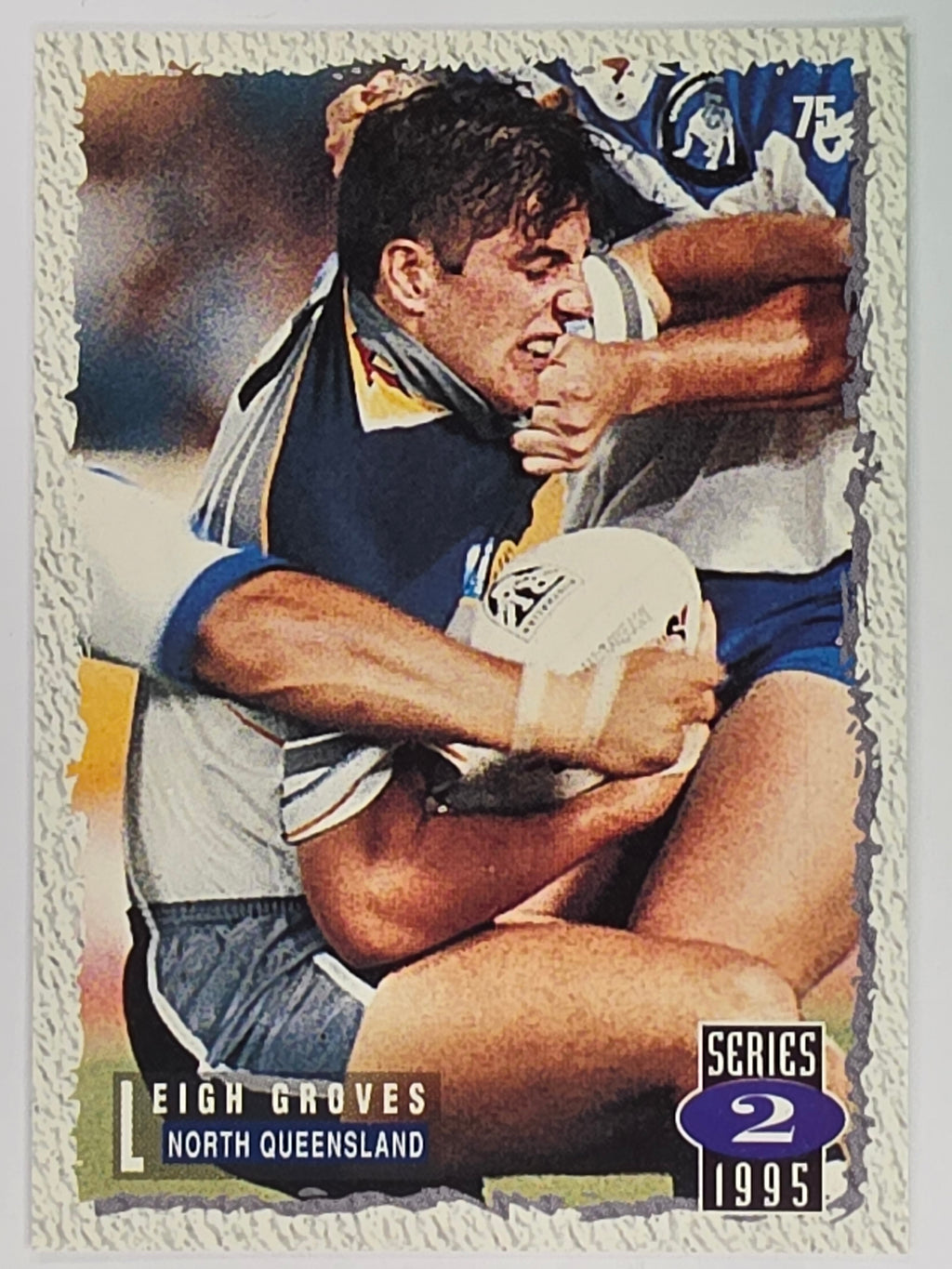 NRL 1995 Dynamic Series 2 | Base Card #075 | Leigh Groves | North Queensland Cowboys