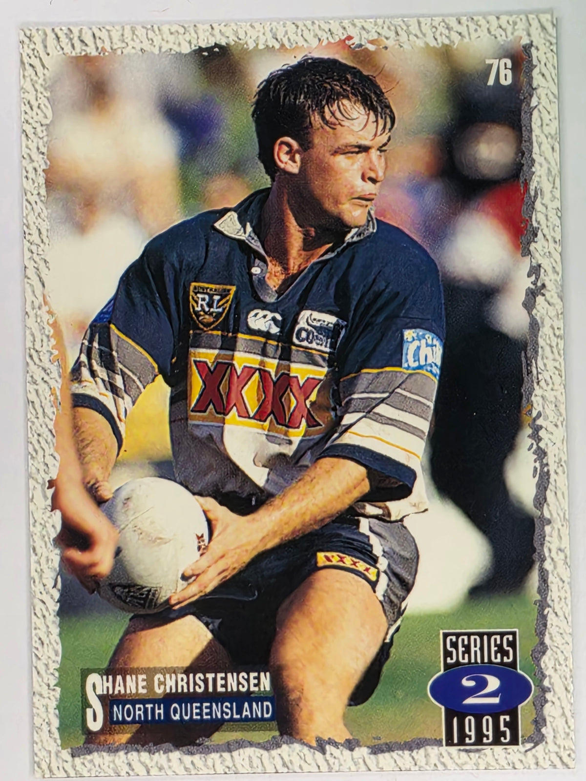 NRL 1995 Dynamic Series 2 | Base Card #076 | Shane Christensen | North Queensland Cowboys