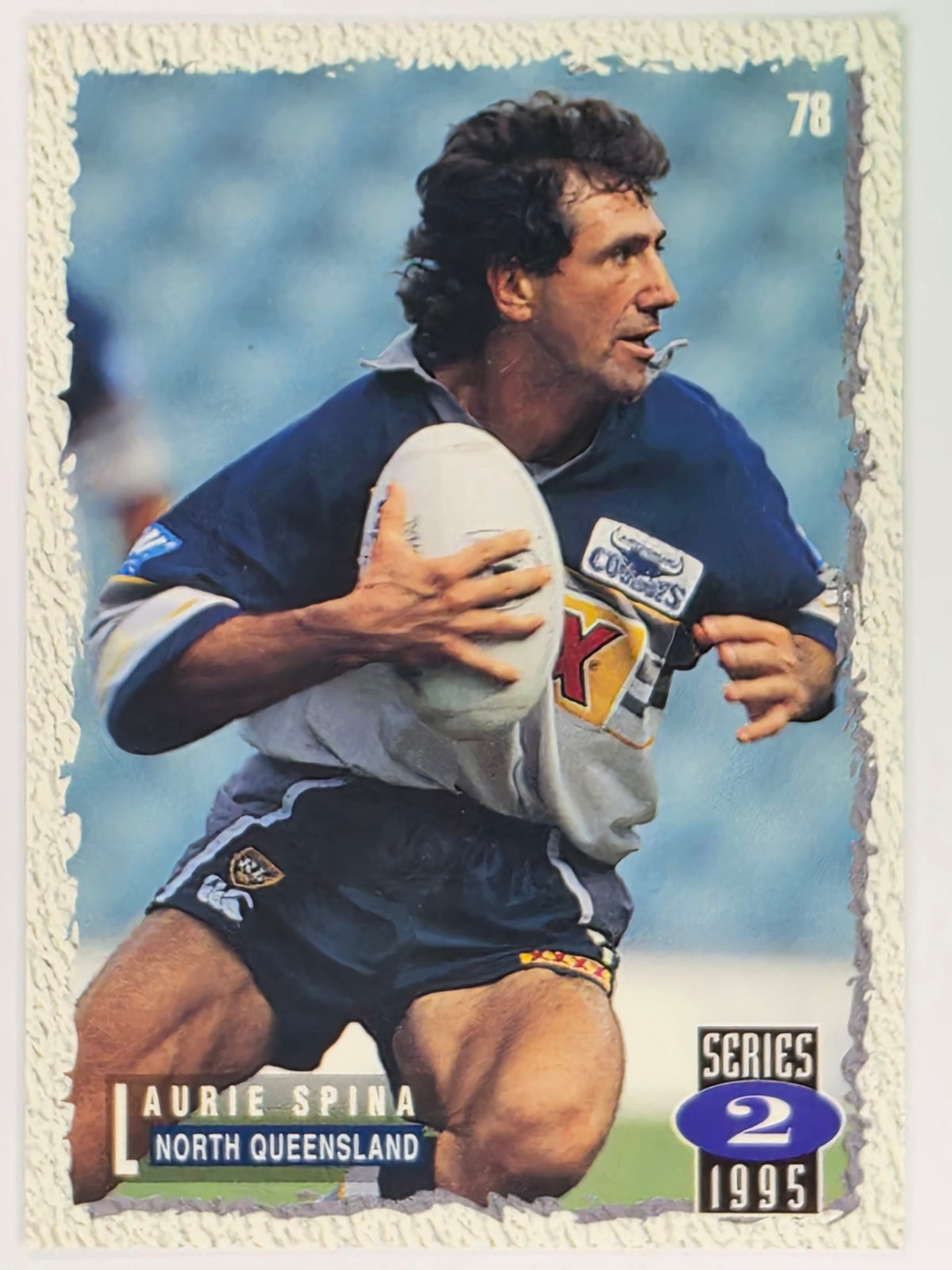 NRL 1995 Dynamic Series 2 | Base Card #078 | Laurie Spina | North Queensland Cowboys